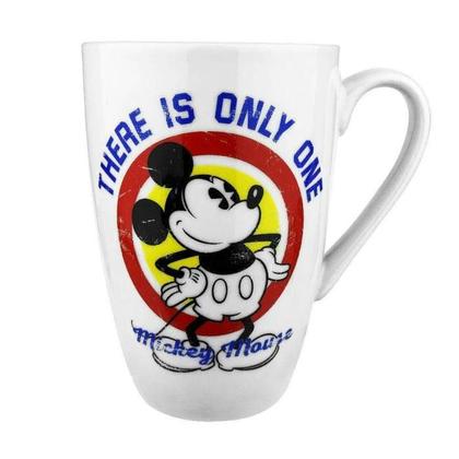 Imagem de Caneca xícara copo de porcelana mickey only one 350ml disney original