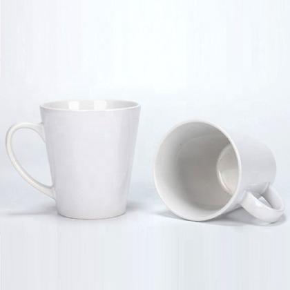 Imagem de Caneca Xicara em Melamina 350ml Branco p/ Chá Café com Leite