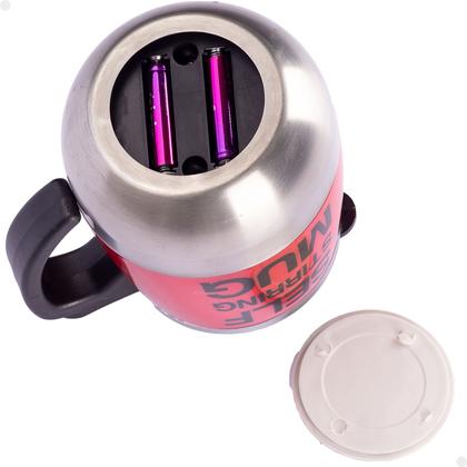 Caneca Xicara Mixer Inox Automática Elétrica - LORBEN Imagem de Caneca Xicara Mixer Inox Automática Elétrica