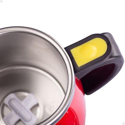 Caneca Xicara Mixer Inox Automática Elétrica - LORBEN Imagem de Caneca Xicara Mixer Inox Automática Elétrica