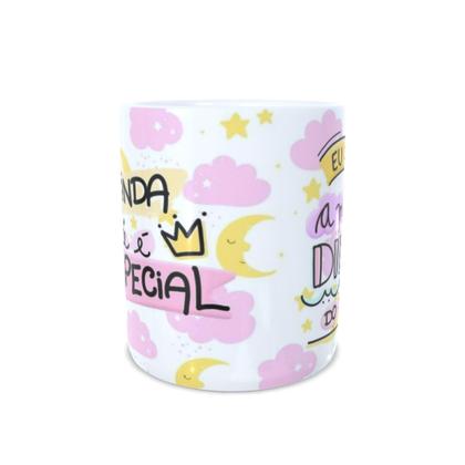 Imagem de Caneca Xícara Personalizada  DINDA VOCÊ É ESPECIAL - DIN08