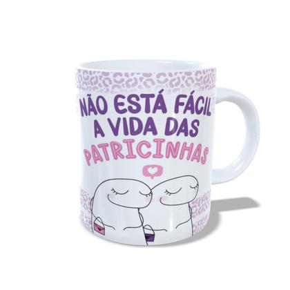 Imagem de Caneca xícara Personalizada Flork Amigas Não está fácil a vida das Patricinhas - amigas11