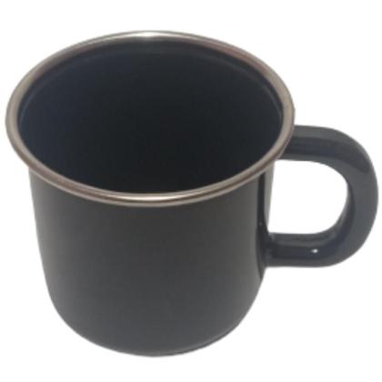 Imagem de Caneca Xícara Retrô Esmaltada 650Ml Café Chá Jjb Uitilidades