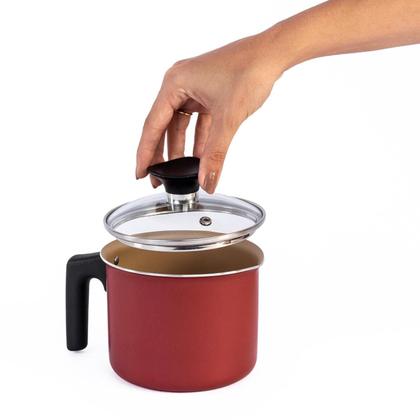 Imagem de Caneção Antiaderente 1 Litro N12 Com Tampa Tramontina