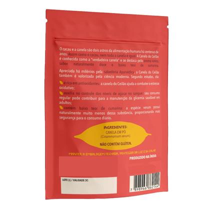 Imagem de Canela Do Ceilão Cookoa Cinnamomum Zeylanicum 60g Sem Glutén