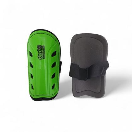 Imagem de Caneleira Pequena MiniFut Esportiva Futebol Futsal DareEsportes - Multicores - Com Elástico