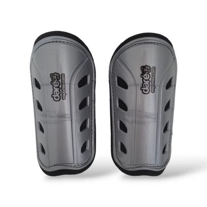 Imagem de Caneleira Pequena MiniFut Esportiva Futebol Futsal DareEsportes - Multicores - Com Elástico