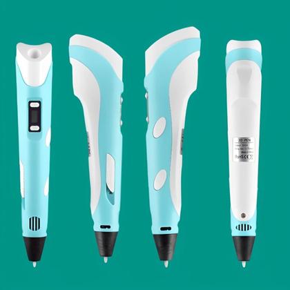 Imagem de Caneta 3D Infantil Com Filamento De Cores Variadas