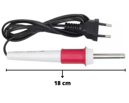 Imagem de Caneta Aplicador De Strass Bivolt  com 7 Ponteiras Lanmax Customização bordados bolsa decoração Carnaval