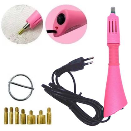 Imagem de Caneta Aplicadora De Strass Hotfix Bivolt Com 7 Pontas