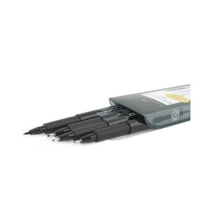 Imagem de Caneta Artística Preta Faber Castell Pitt 04 Un