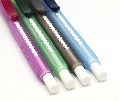 Imagem de Caneta Borracha Clic Eraser Transparente Pentel ZE11T