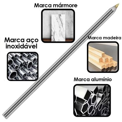 Imagem de Caneta Cortador Riscador De Cerâmica Azulejo Porcelanato Vidro Telha Piso Marcador Manual Lápis
