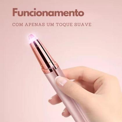 Imagem de Caneta Depiladora Sobrancelhas Design Premium: Estilo e Suavidade em Um Só Produto