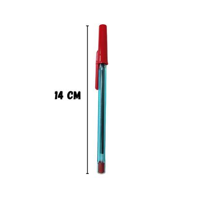 Imagem de Caneta Escrita Ponta Fina Compactor 0.7 - Cx C/ 100 Vermelho