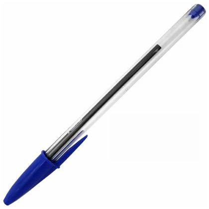 Imagem de Caneta Esferográfica 1.0mm Cristal Azul Bic 50 Unidades