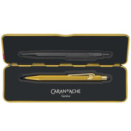 Imagem de Caneta Esferográfica Caran D'ache Ballpoint Premium 849 Goldbar