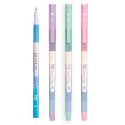 Imagem de Caneta Esferográfica Cis Dolce Color 0,5mm C/4 Cores
