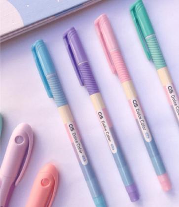 Imagem de Caneta Esferográfica Cis Dolce Color 0,5mm C/4 Cores