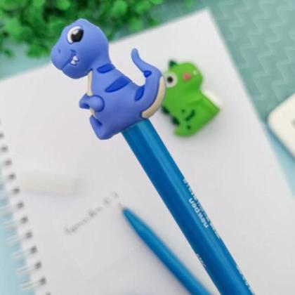 Imagem de Caneta esferográfica fannpen - dinossauro azul 0,7 - newpen