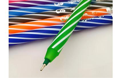 Imagem de Caneta Esferográfica Spiro 0,7mm Com 24 Unidades Cores Sortidas
