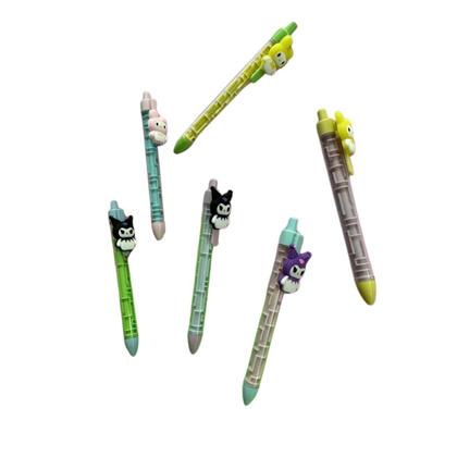 Imagem de Caneta Esolar c/ Labirinto Hello Kitty Kuromi Cores Sortidas
