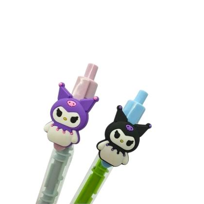 Imagem de Caneta Esolar c/ Labirinto Hello Kitty Kuromi Cores Sortidas