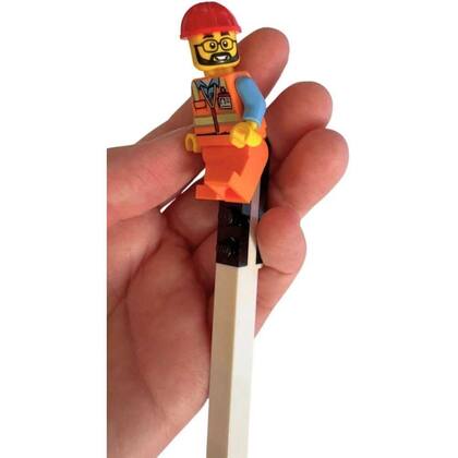 Imagem de Caneta Gel Preta Com Mini figura - Lego - 78913-99 - Jandaia