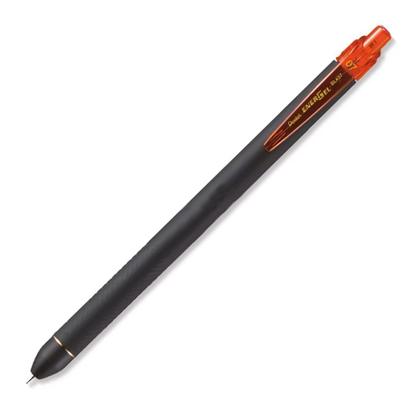 Imagem de Caneta Gel Retrátil Energel Black 0,7 mm Laranja Pentel