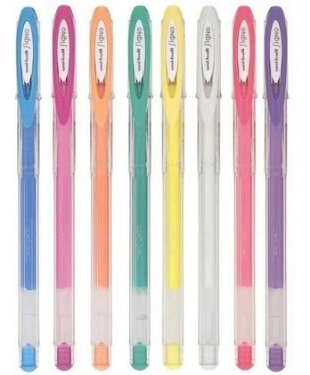 Imagem de Caneta Gel Signo Angelic Color VIOLETA Pastel UM120AC Uni