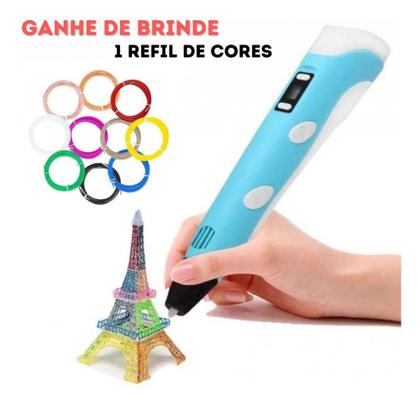 Imagem de Caneta Impressora 3d - Com Garantia - Produto Lacrado - Chu Angxin