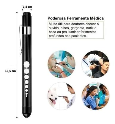 Imagem de Caneta Lanterna Clínica Led Avaliação Médica