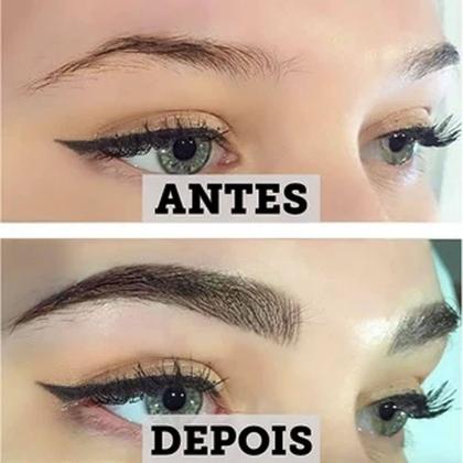 Caneta Lapis Henna Efeito Microblading Sobrancelha