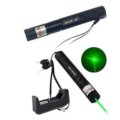 Imagem de Caneta Laser Pointer Palestra Verde Longo Alcance Forte 30km