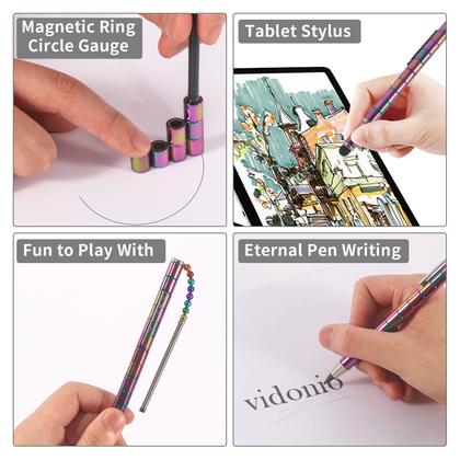 Imagem de Caneta magnética de brinquedo vidonio 2022 com descompressão com capacidades