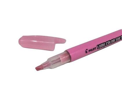 Imagem de Caneta Marca Texto Lumi Color Soft Rosa Pastel Marca Pilot