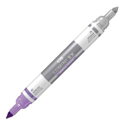 Imagem de Caneta Marca-Texto Ponta Dupla Apagável Lumini EX CIS Rosa