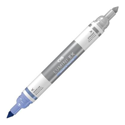 Imagem de Caneta Marca-Texto Ponta Dupla Apagável Lumini EX CIS Rosa