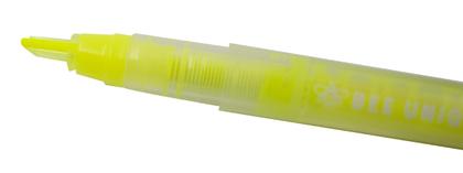 Imagem de Caneta Marca Texto Ponta Transparante Amarelo Bee Unique