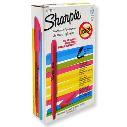 Imagem de Caneta Marca Texto Sharpie Pocket Rosa C/12