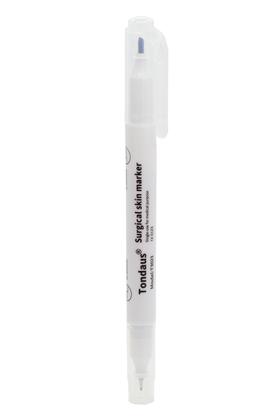 Imagem de Caneta marcação cirurgica tondaus skin marker ponta dupla fina/grossa 5 unid