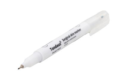 Imagem de Caneta marcação cirurgica tondaus skin marker ponta dupla fina/grossa 5 unid