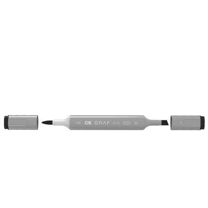 Imagem de Caneta Marcador Artístico Graf Duo 2 Pontas Brush CiS 6 Cores