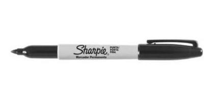 Imagem de Caneta Marcador Permanente Fine Sharpie Original - Unidade