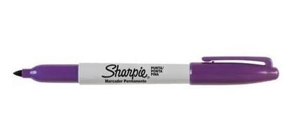 Imagem de Caneta Marcador Permanente Fine Sharpie Original - Unidade