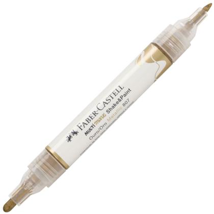 Imagem de Caneta Marcador Ponta Dupla Faber Castell Parede Multimark