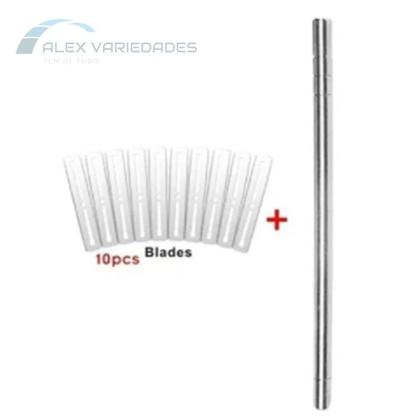 Imagem de Caneta Navalha Capilar Laminas Barbeiro