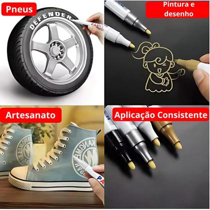 Imagem de Caneta Paint Marker Permanente A Prova DÁgua Marcador