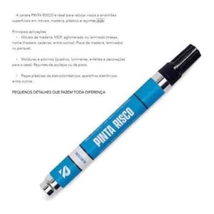 Imagem de Caneta Para Retoque E Reparo Em Mdf Madeira Plástico Pvc