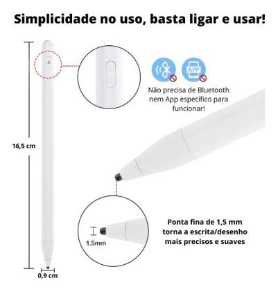 Imagem de Caneta Pencil Magnética Para iPad 2 Mini A1489  A1490  A1491